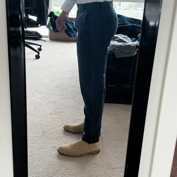 Brooks Brothers Clark Fit Linen and Cotton Chino Pants W31/L32 - Picture 6 of 8